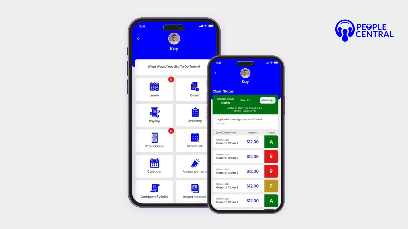 Peoplecentral mobile app