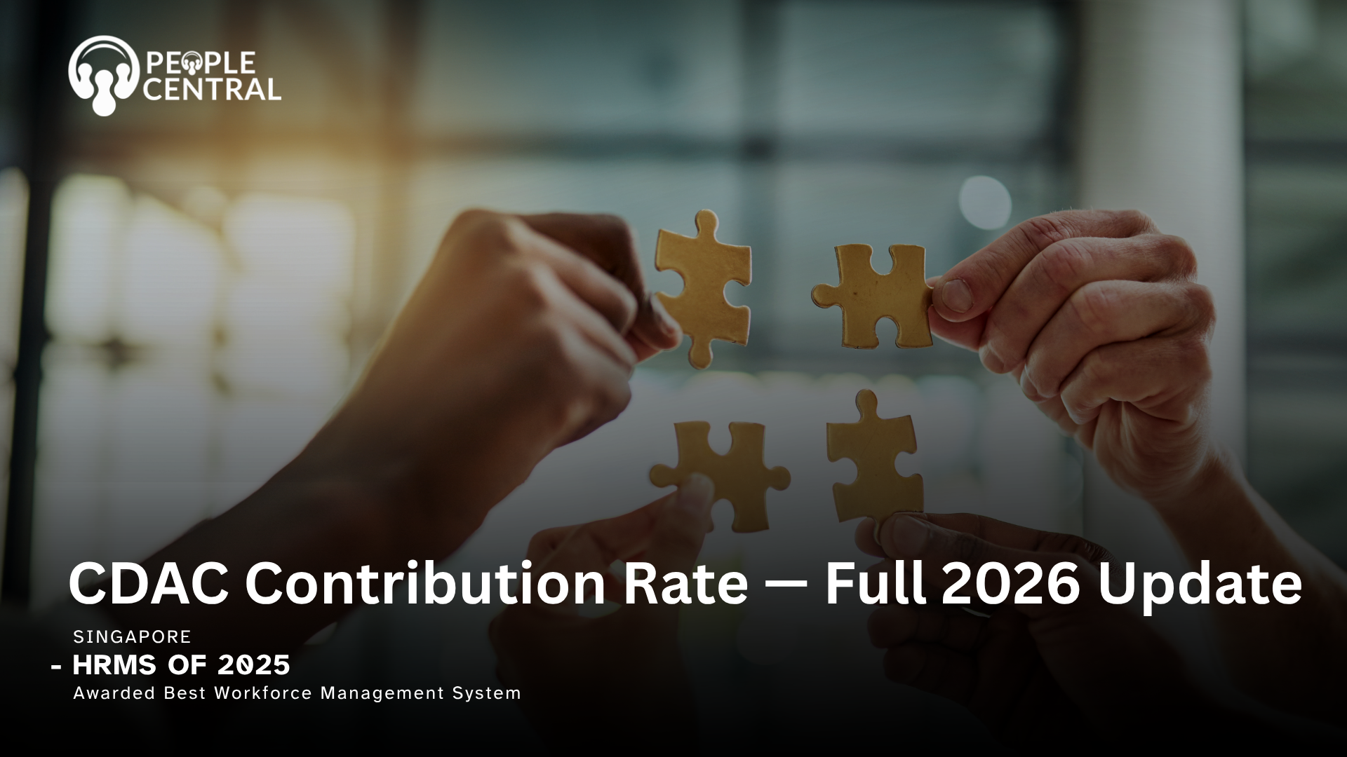 CDAC Contribution Singapore 2026: Rates & Complete Guide