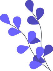 Leaf - Blue